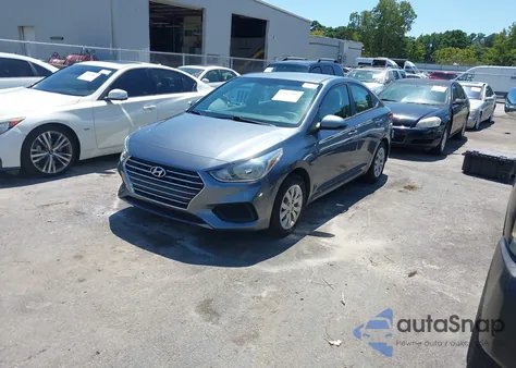 2020 Hyundai Accent Se из США, поврежденный, VIN 3KPC24A66LE104053